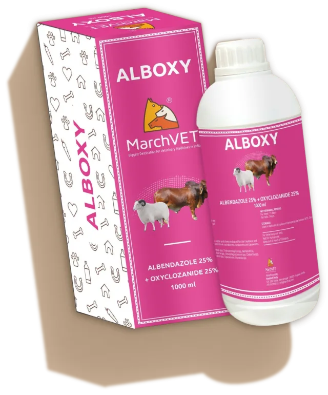 ALBOXY (ALBENDAZOLE 250MG + OXYCLOZANIDE 250MG) hover