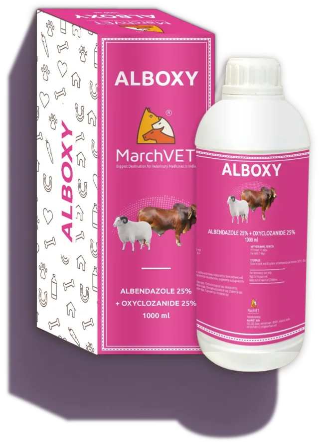 ALBOXY (ALBENDAZOLE 250MG + OXYCLOZANIDE 250MG)