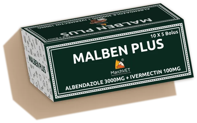 MALBEN PLUS (ALBENDAZOLE + IVERMECTIN) hover