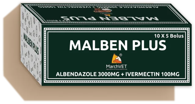MALBEN PLUS (ALBENDAZOLE + IVERMECTIN)