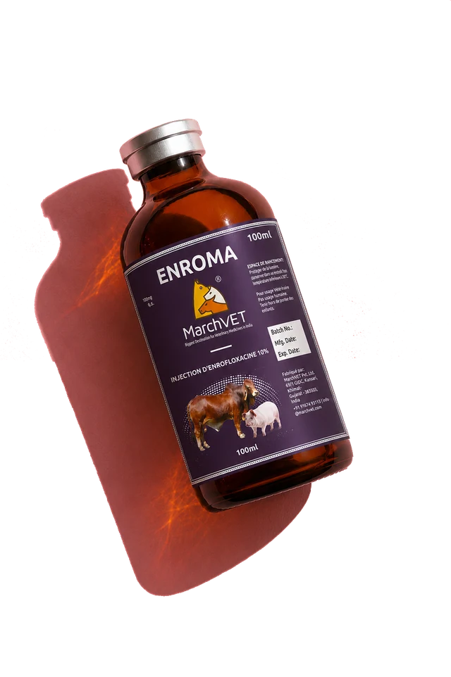 Enrofloxacin 10%; 15%la hover