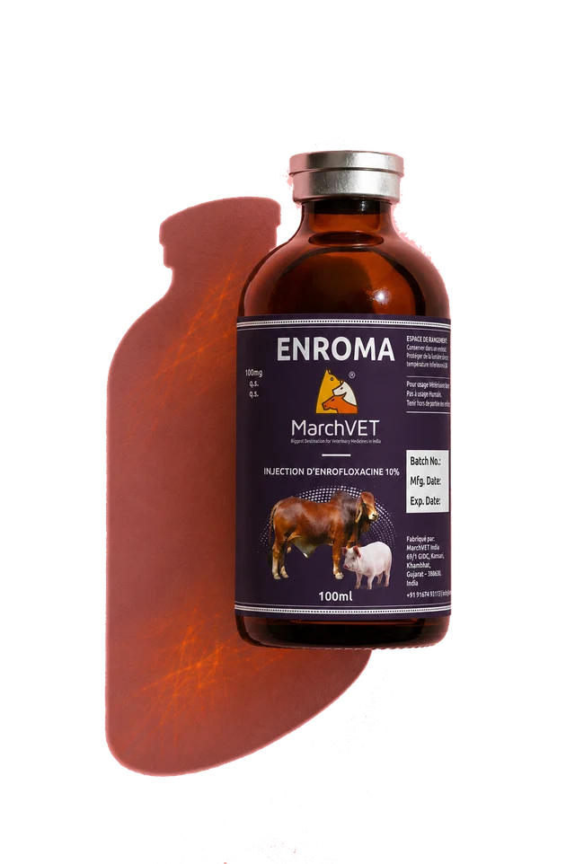 Enrofloxacin 10%; 15%la