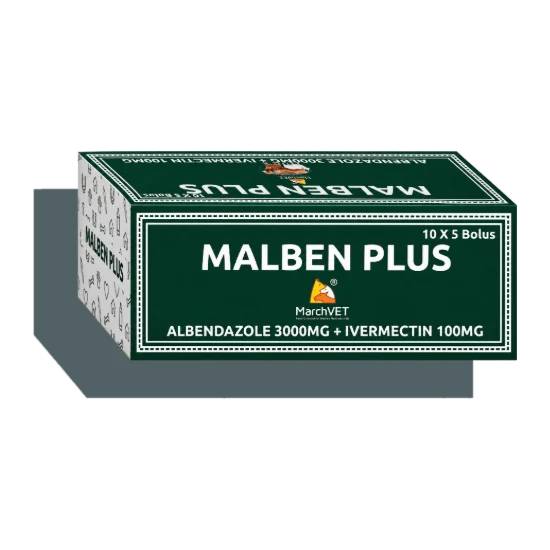 MALBEN PLUS (ALBENDAZOLE + IVERMECTIN)